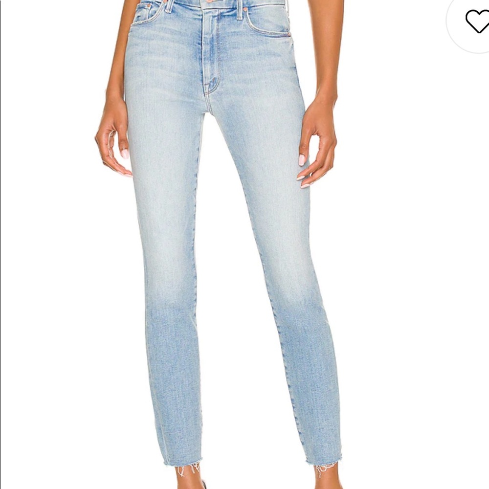 Mother Light Blue Skinny Jeans